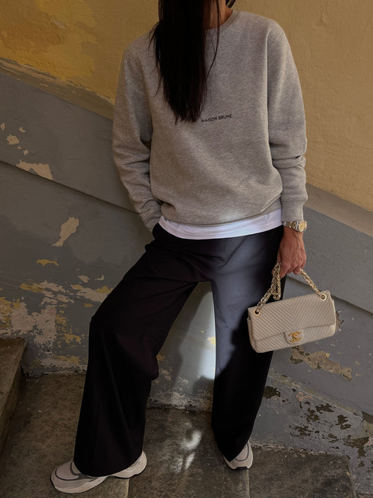 Sweat-shirt Maison Brune